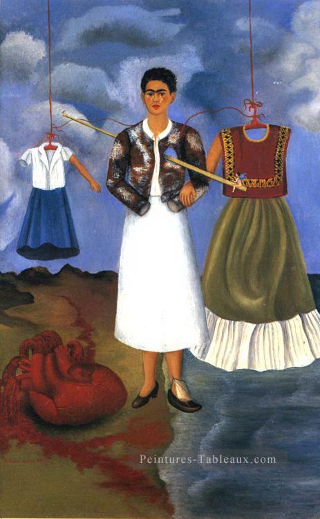 Mémoire Le Coeur féminisme Frida Kahlo Peintures à l'huile